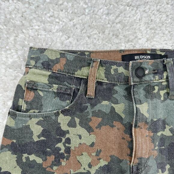 Hudson Viper Mini Camo Denim Skirt - Picture 7 of 14